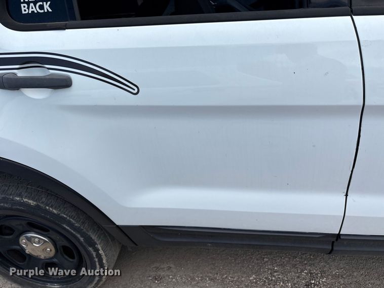 image for item EU0851 2014 Ford Explorer Police Interceptor SUV
