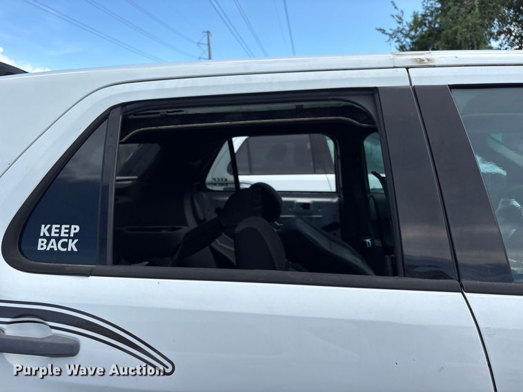 image for item EU0851 2014 Ford Explorer Police Interceptor SUV