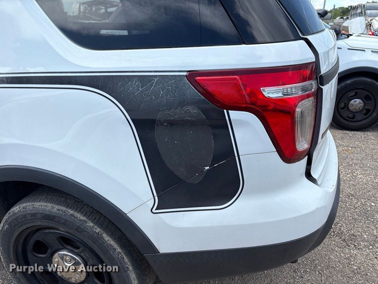 image for item EU0851 2014 Ford Explorer Police Interceptor SUV