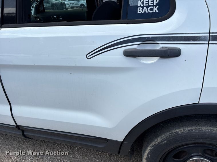 image for item EU0851 2014 Ford Explorer Police Interceptor SUV