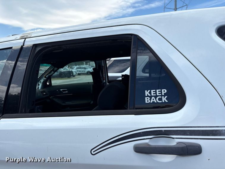 image for item EU0851 2014 Ford Explorer Police Interceptor SUV