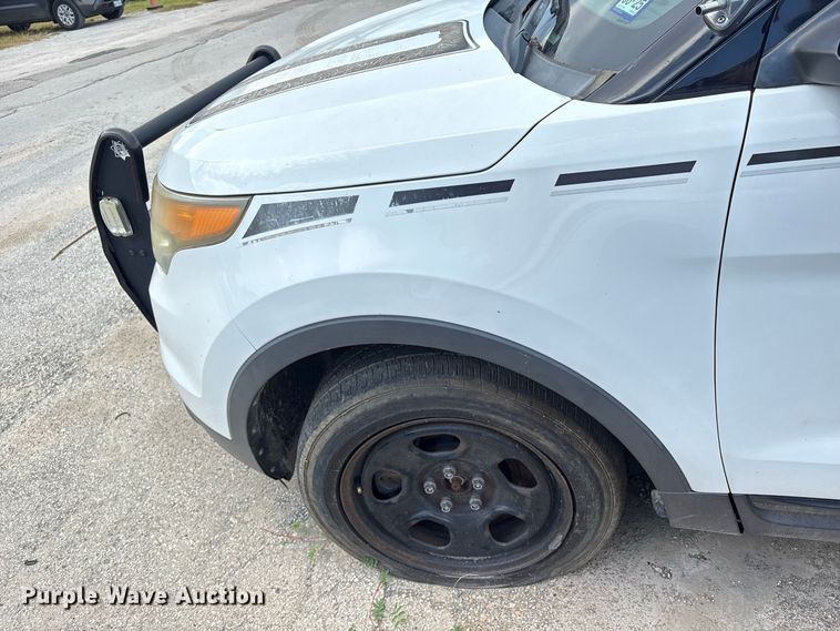 image for item EU0851 2014 Ford Explorer Police Interceptor SUV