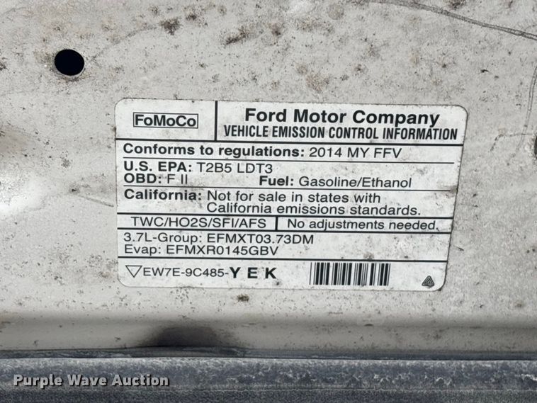 image for item EU0851 2014 Ford Explorer Police Interceptor SUV