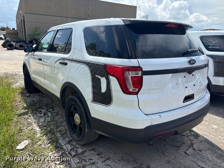 image for item EU0852 2017 Ford Explorer Police Interceptor SUV