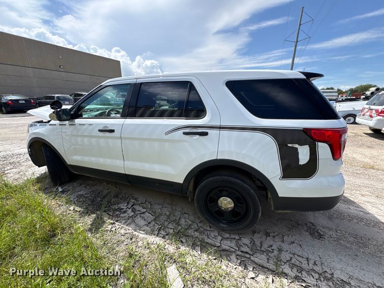 image for item EU0852 2017 Ford Explorer Police Interceptor SUV