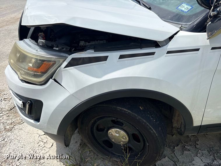 image for item EU0852 2017 Ford Explorer Police Interceptor SUV