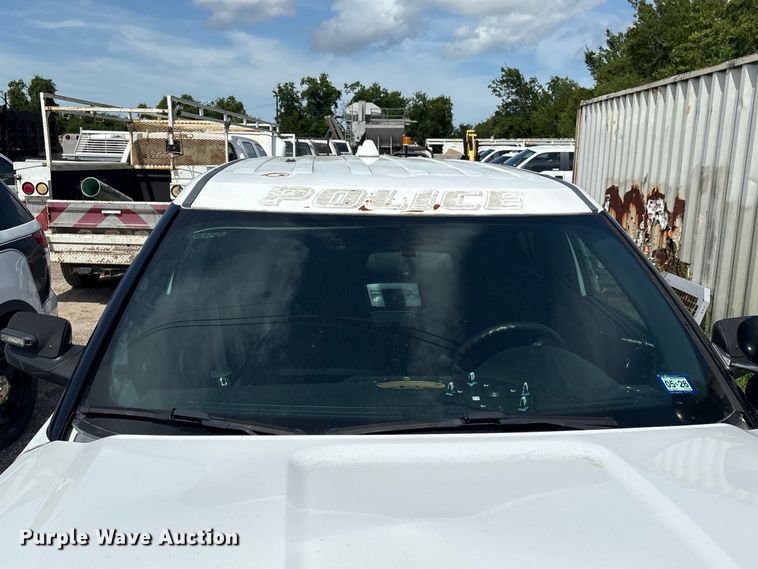 image for item EU0852 2017 Ford Explorer Police Interceptor SUV