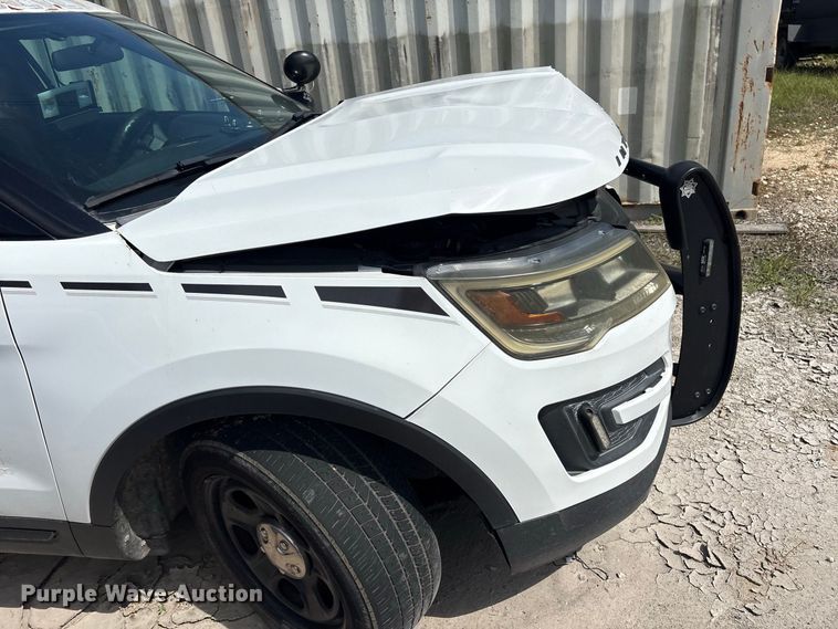 image for item EU0852 2017 Ford Explorer Police Interceptor SUV