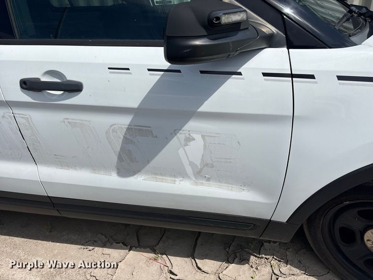 image for item EU0852 2017 Ford Explorer Police Interceptor SUV