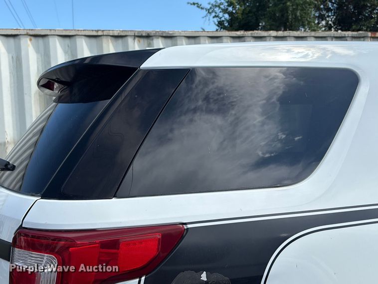 image for item EU0852 2017 Ford Explorer Police Interceptor SUV