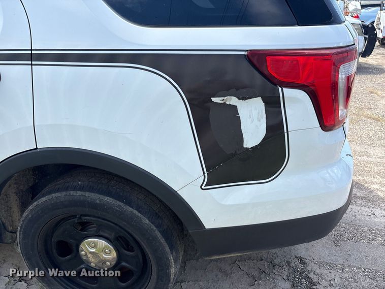 image for item EU0852 2017 Ford Explorer Police Interceptor SUV