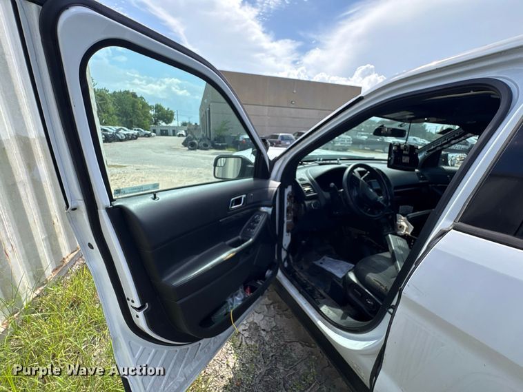 image for item EU0852 2017 Ford Explorer Police Interceptor SUV