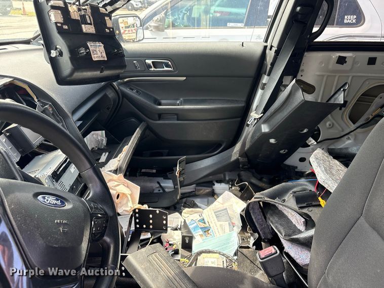 image for item EU0852 2017 Ford Explorer Police Interceptor SUV