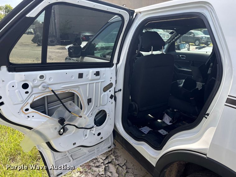 image for item EU0852 2017 Ford Explorer Police Interceptor SUV