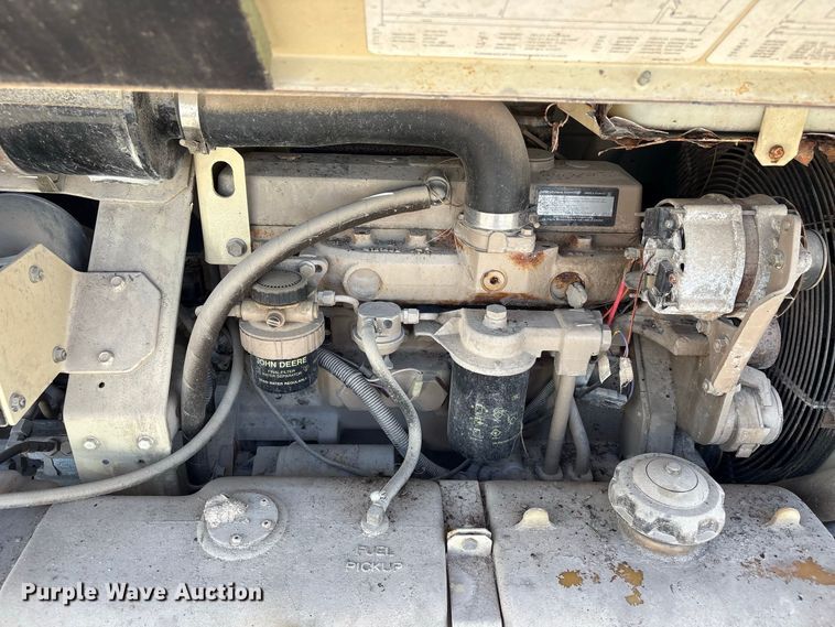 image for item EU0854 1998 Ingersoll Rand P185WJD air compressor