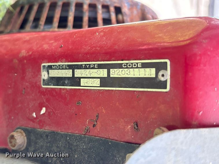 image for item EU0860 Billy Goat HTR 1600 VN debris vacuum