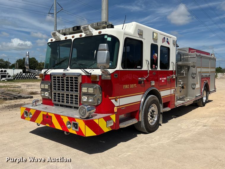 image for item EU0870 2008 Spartan Diamond Series pumper fire truck