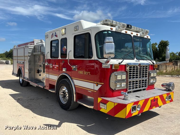 image for item EU0870 2008 Spartan Diamond Series pumper fire truck