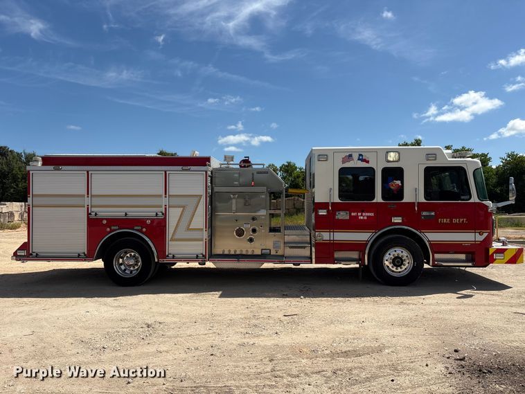 image for item EU0870 2008 Spartan Diamond Series pumper fire truck