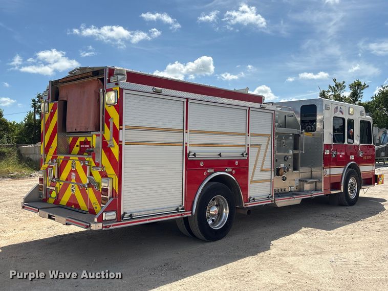 image for item EU0870 2008 Spartan Diamond Series pumper fire truck