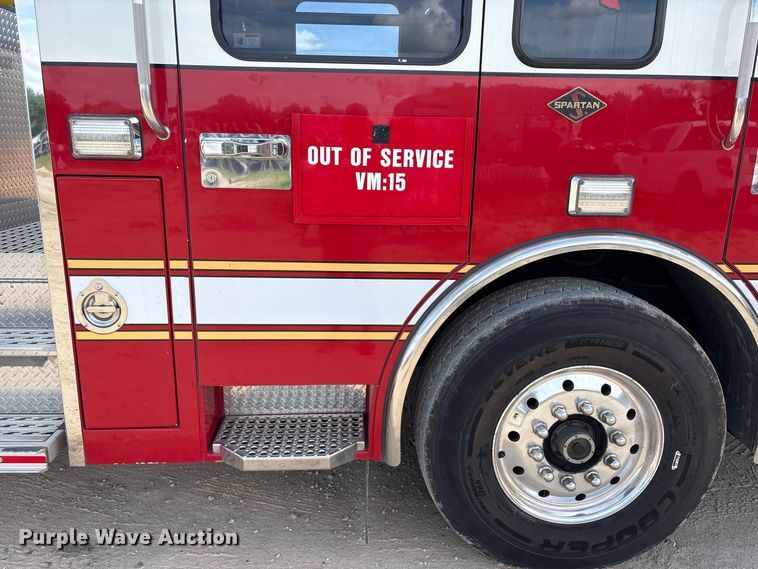 image for item EU0870 2008 Spartan Diamond Series pumper fire truck