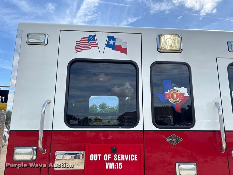 image for item EU0870 2008 Spartan Diamond Series pumper fire truck