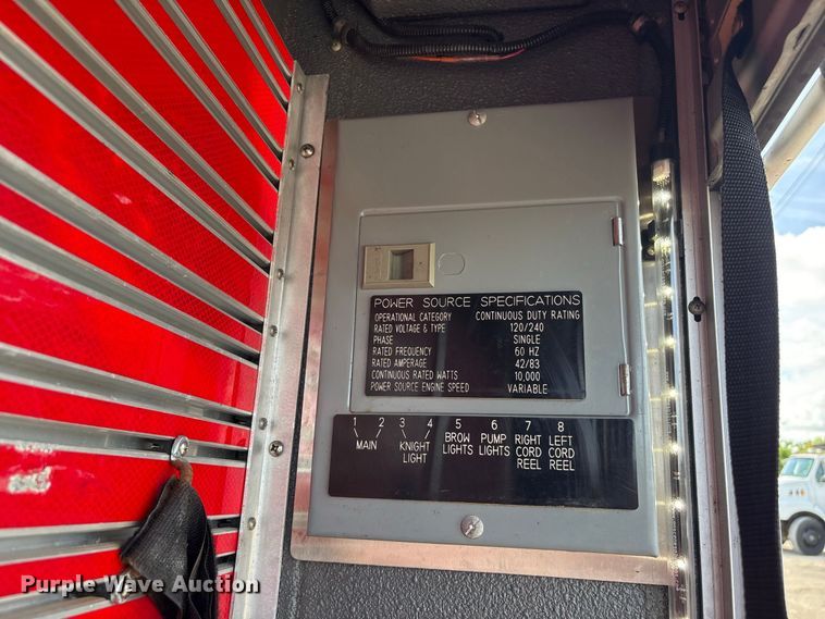 image for item EU0870 2008 Spartan Diamond Series pumper fire truck
