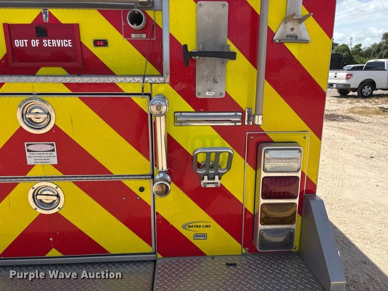image for item EU0870 2008 Spartan Diamond Series pumper fire truck