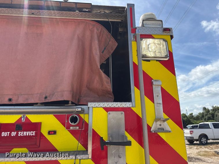 image for item EU0870 2008 Spartan Diamond Series pumper fire truck