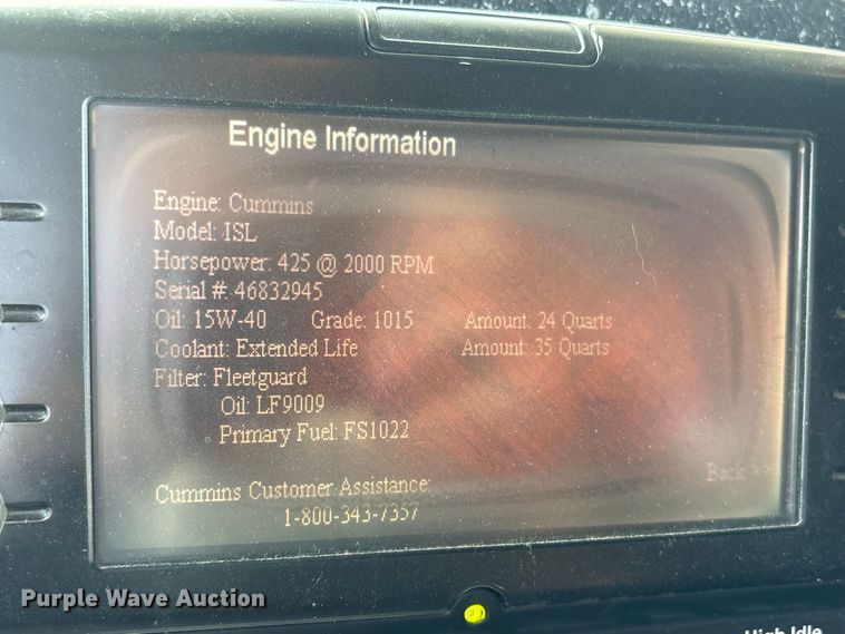 image for item EU0870 2008 Spartan Diamond Series pumper fire truck