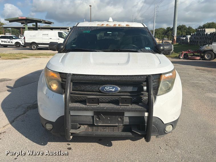 image for item EU0879 2014 Ford Explorer Police Interceptor SUV