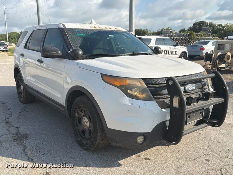 image for item EU0879 2014 Ford Explorer Police Interceptor SUV