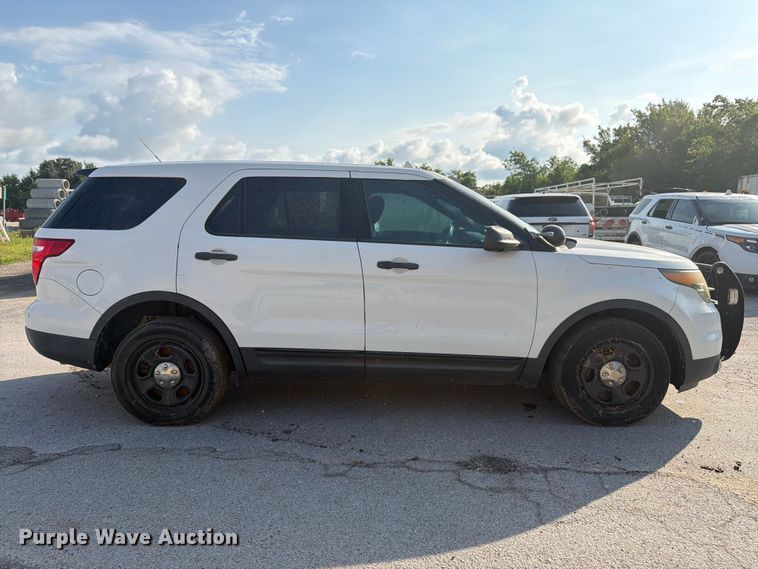 image for item EU0879 2014 Ford Explorer Police Interceptor SUV