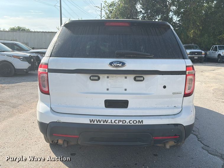 image for item EU0879 2014 Ford Explorer Police Interceptor SUV