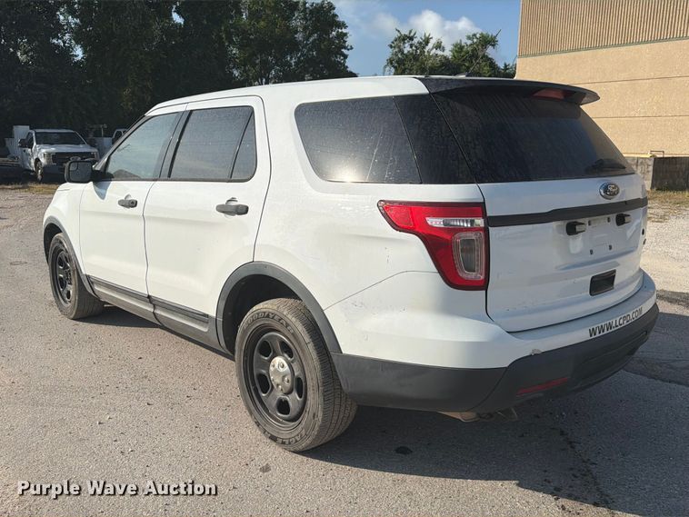 image for item EU0879 2014 Ford Explorer Police Interceptor SUV