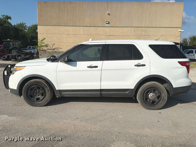 image for item EU0879 2014 Ford Explorer Police Interceptor SUV