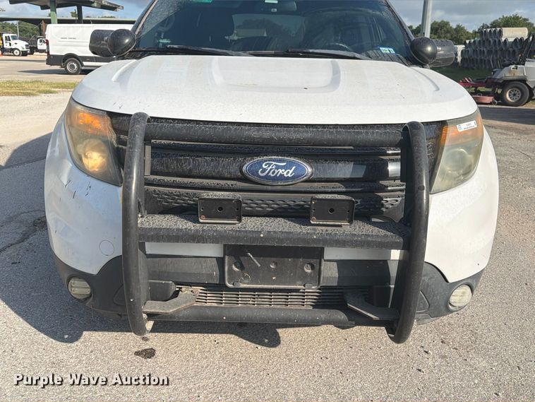 image for item EU0879 2014 Ford Explorer Police Interceptor SUV