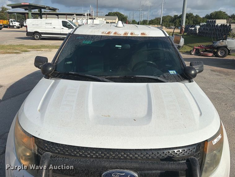 image for item EU0879 2014 Ford Explorer Police Interceptor SUV