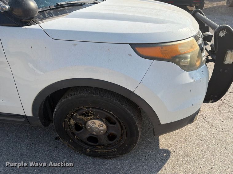 image for item EU0879 2014 Ford Explorer Police Interceptor SUV