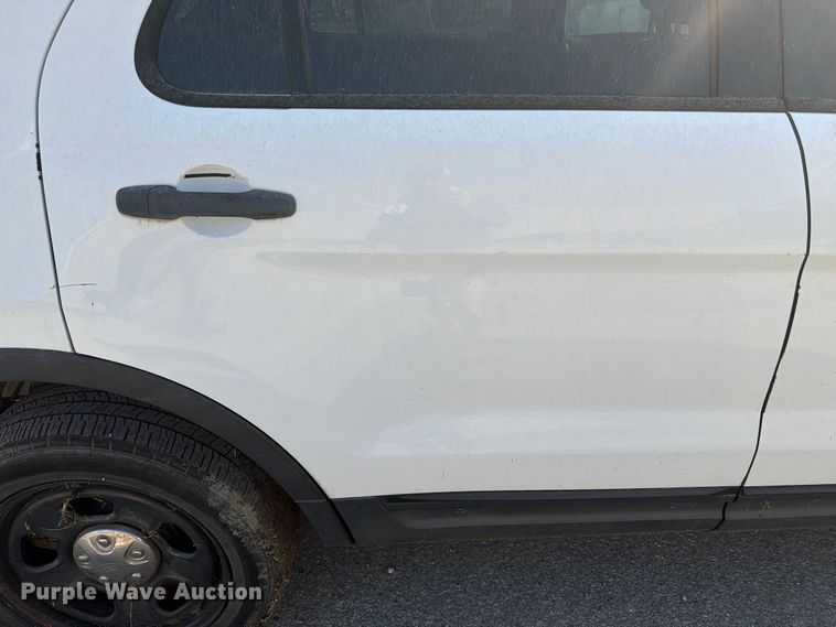 image for item EU0879 2014 Ford Explorer Police Interceptor SUV