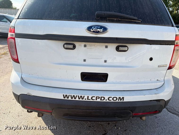 image for item EU0879 2014 Ford Explorer Police Interceptor SUV