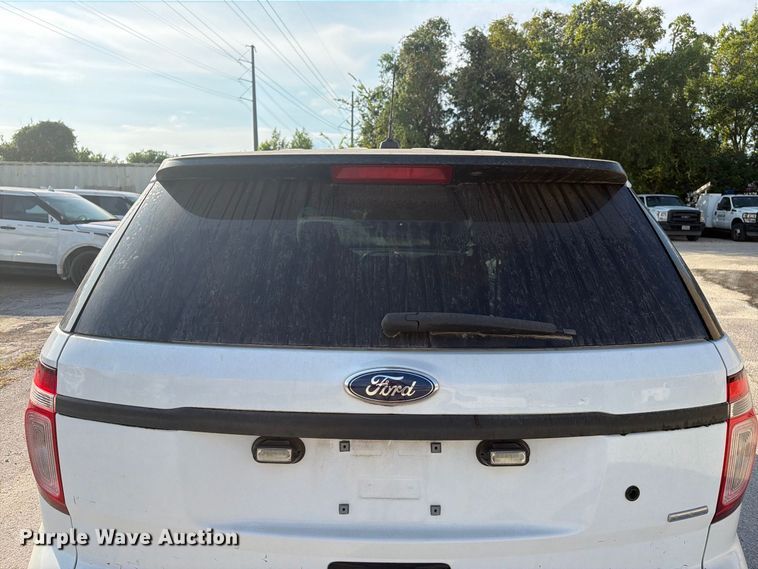 image for item EU0879 2014 Ford Explorer Police Interceptor SUV