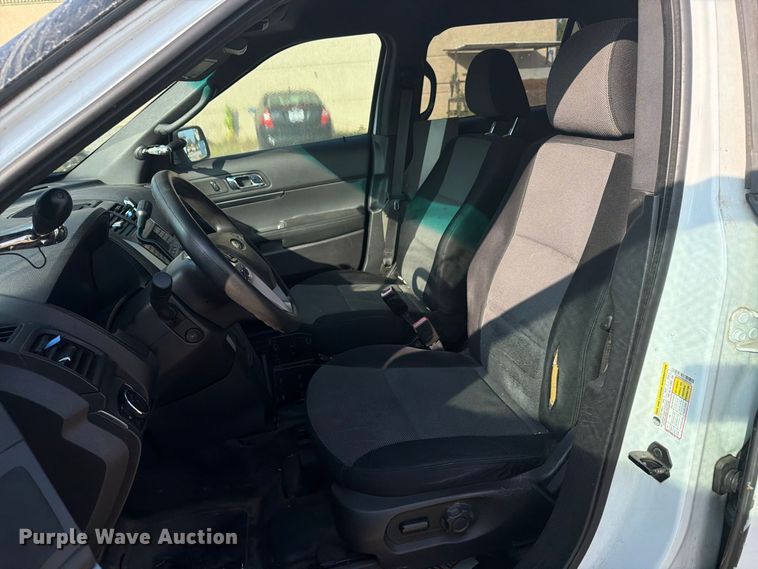 image for item EU0879 2014 Ford Explorer Police Interceptor SUV