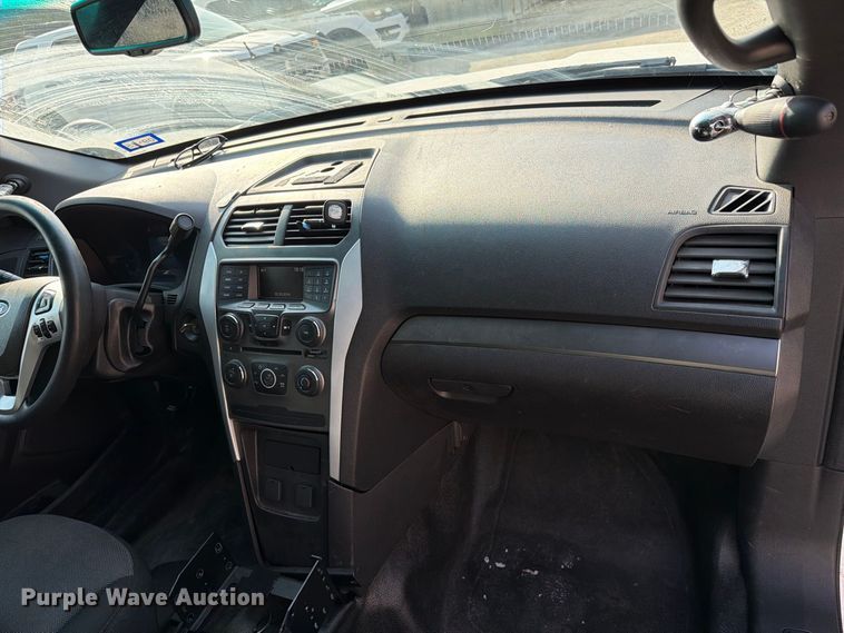 image for item EU0879 2014 Ford Explorer Police Interceptor SUV