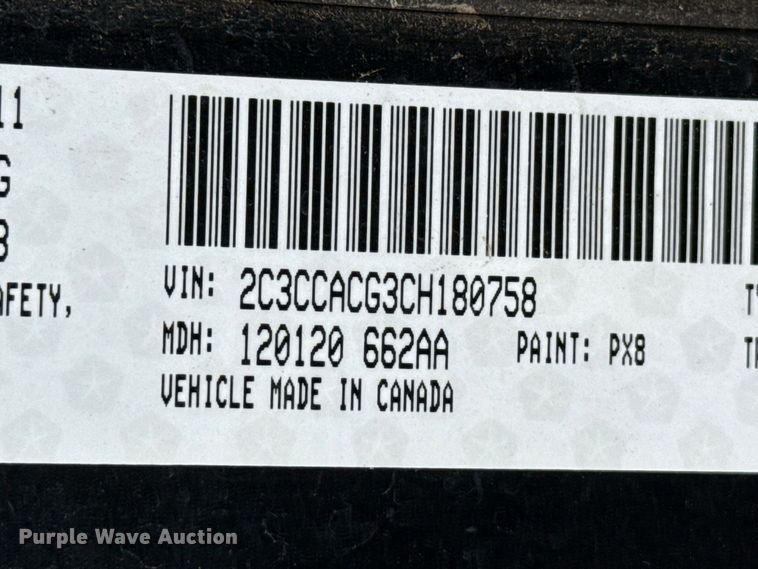 image for item EW4338 2012 Chrysler 300 