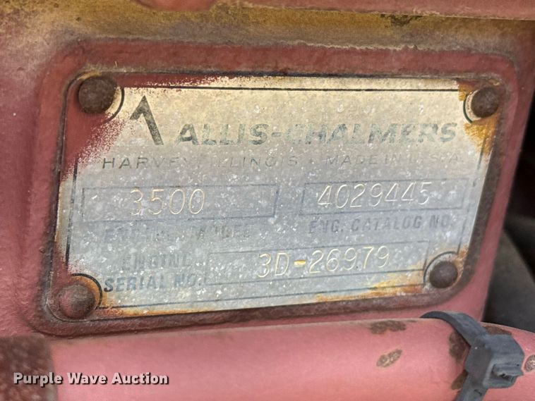 image for item EW4353 Allis Chalmers AC7030 tractor