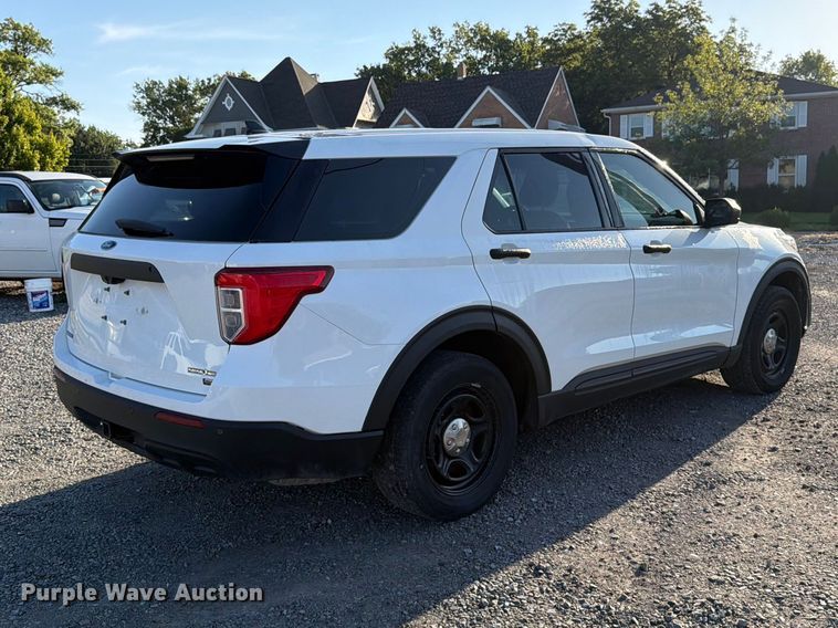 image for item EW5071 2020 Ford Explorer Police Interceptor SUV