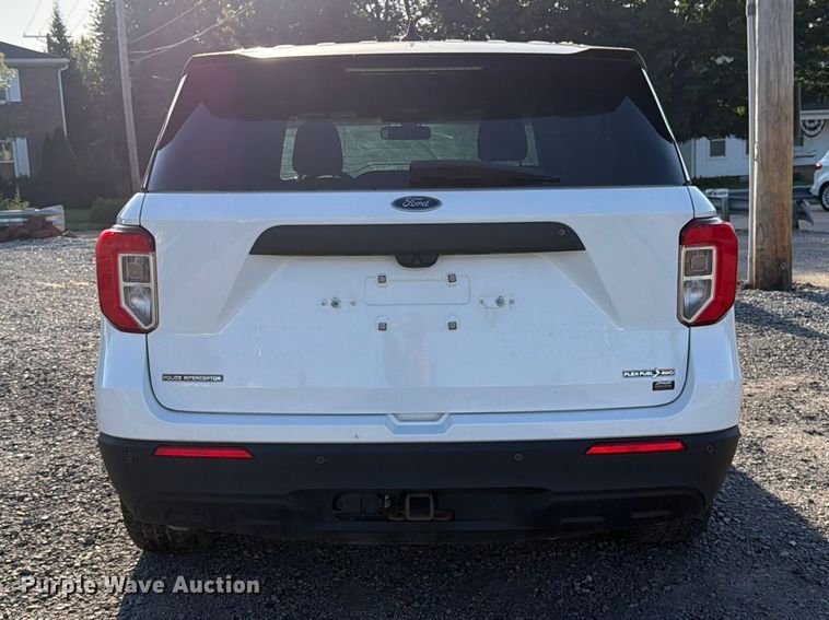 image for item EW5071 2020 Ford Explorer Police Interceptor SUV