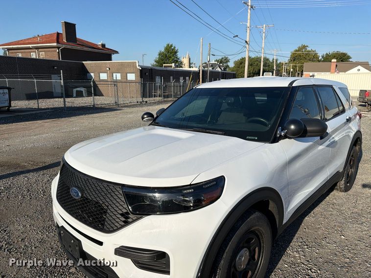 image for item EW5071 2020 Ford Explorer Police Interceptor SUV