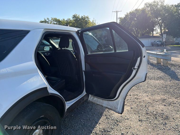 image for item EW5071 2020 Ford Explorer Police Interceptor SUV